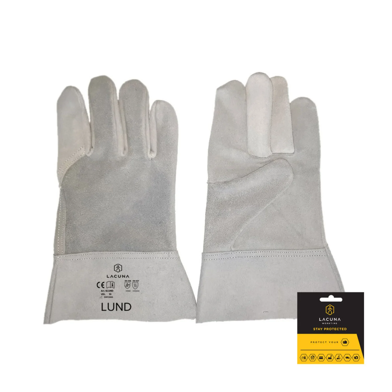 Lacuna Leather glove LUND size 10
