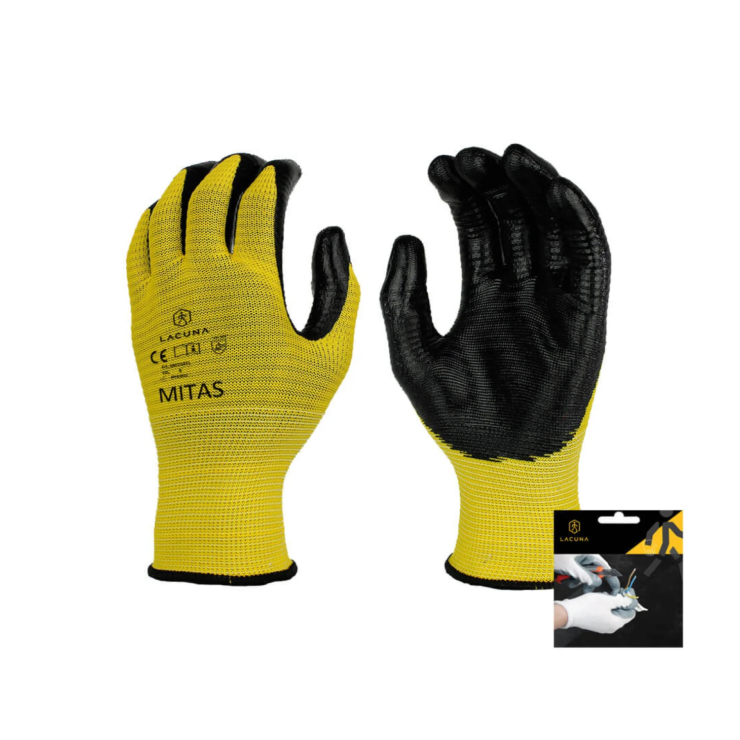 Lacuna Nitrile coated glove MITAS