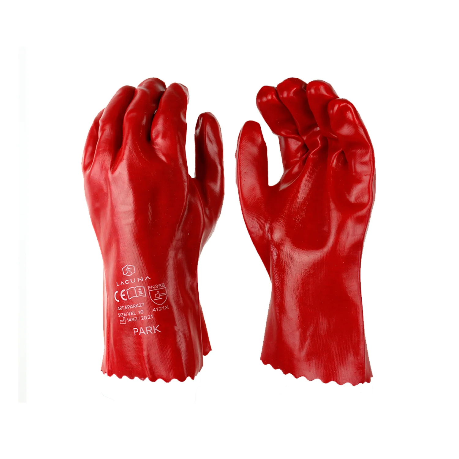 Lacuna PVC Glove PARK 27 cm size 10