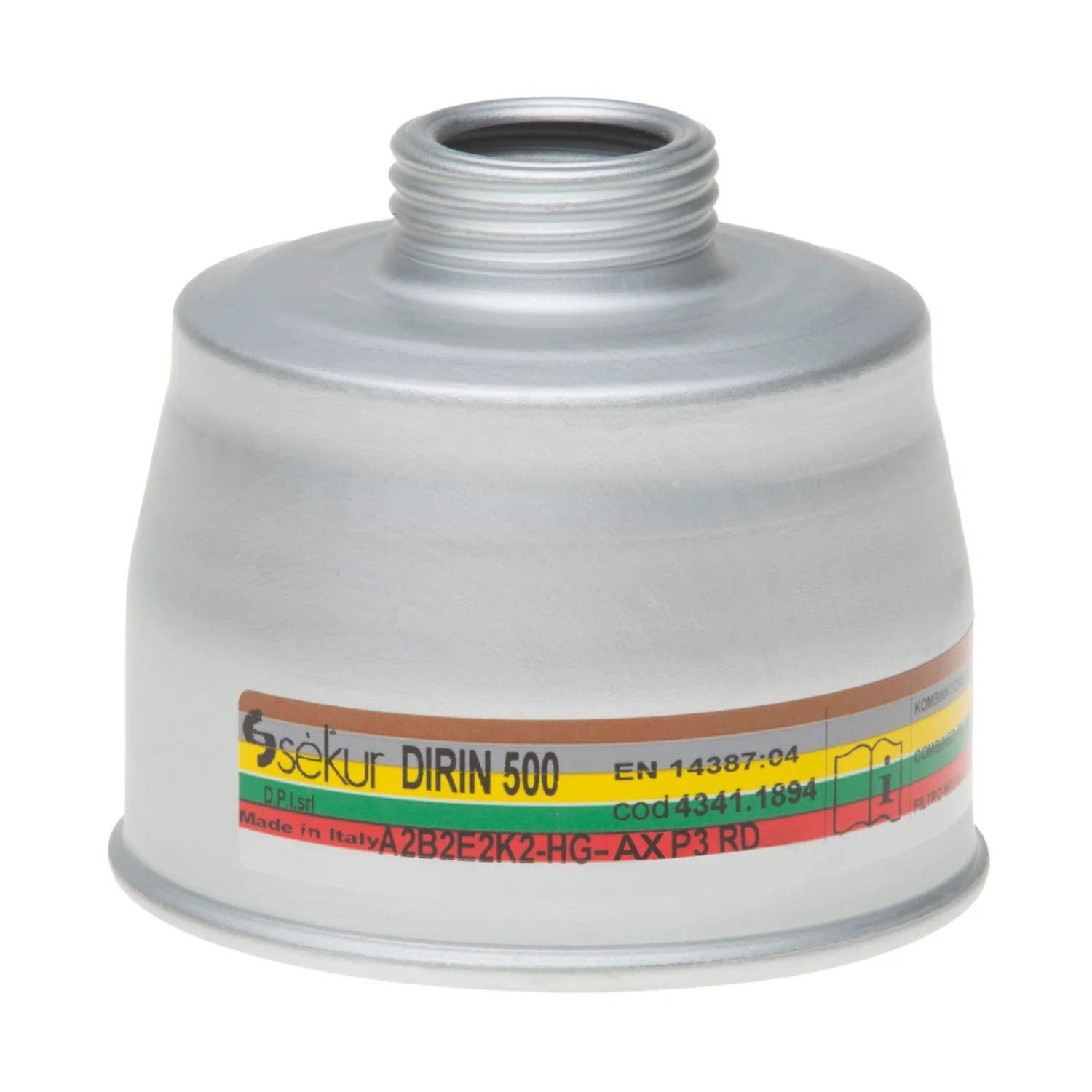 Coverguard DIN Filter A2B2E2K2HgAXP3 (DIRIN SERIES) Fehér