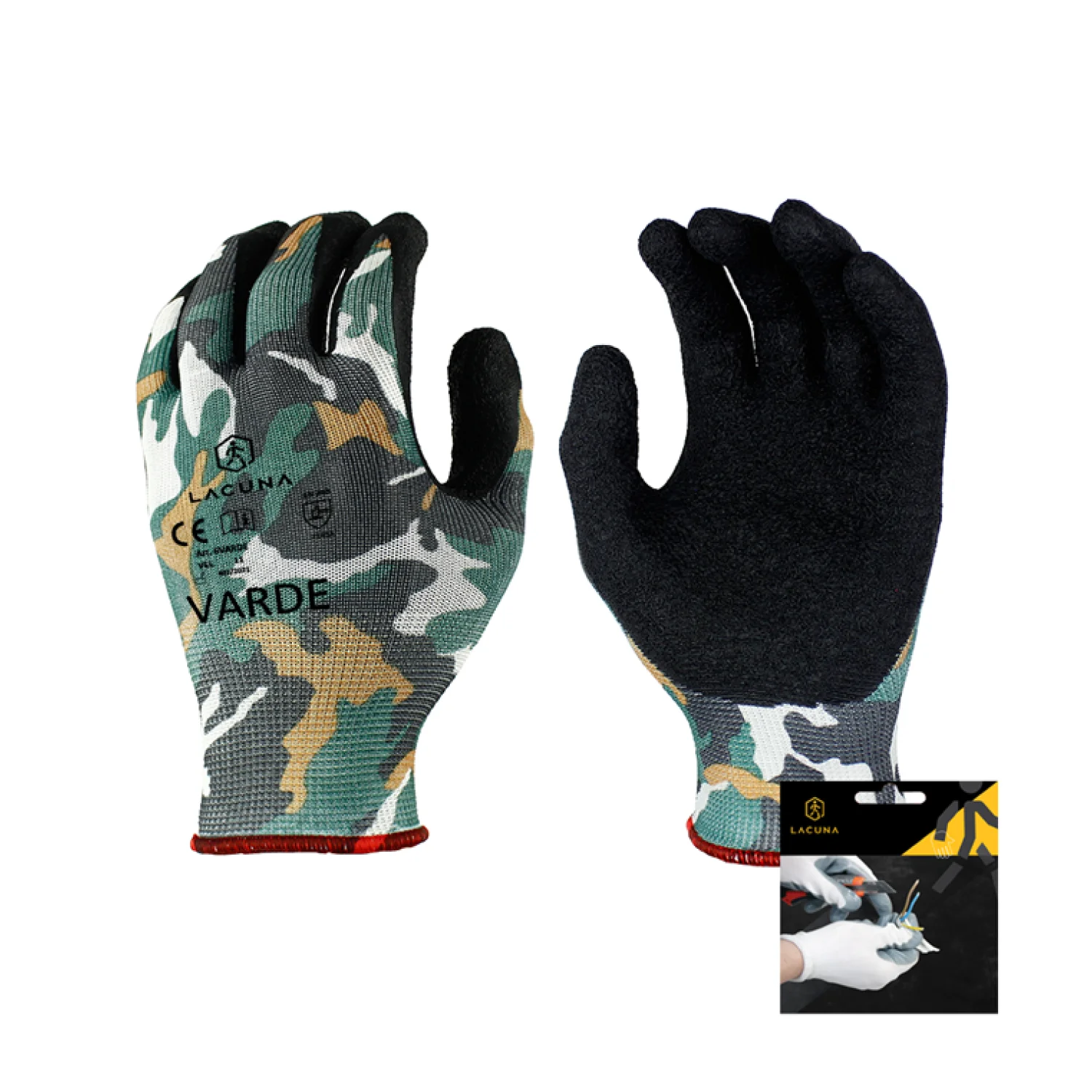 Lacuna Glove with latex coating VARDE
