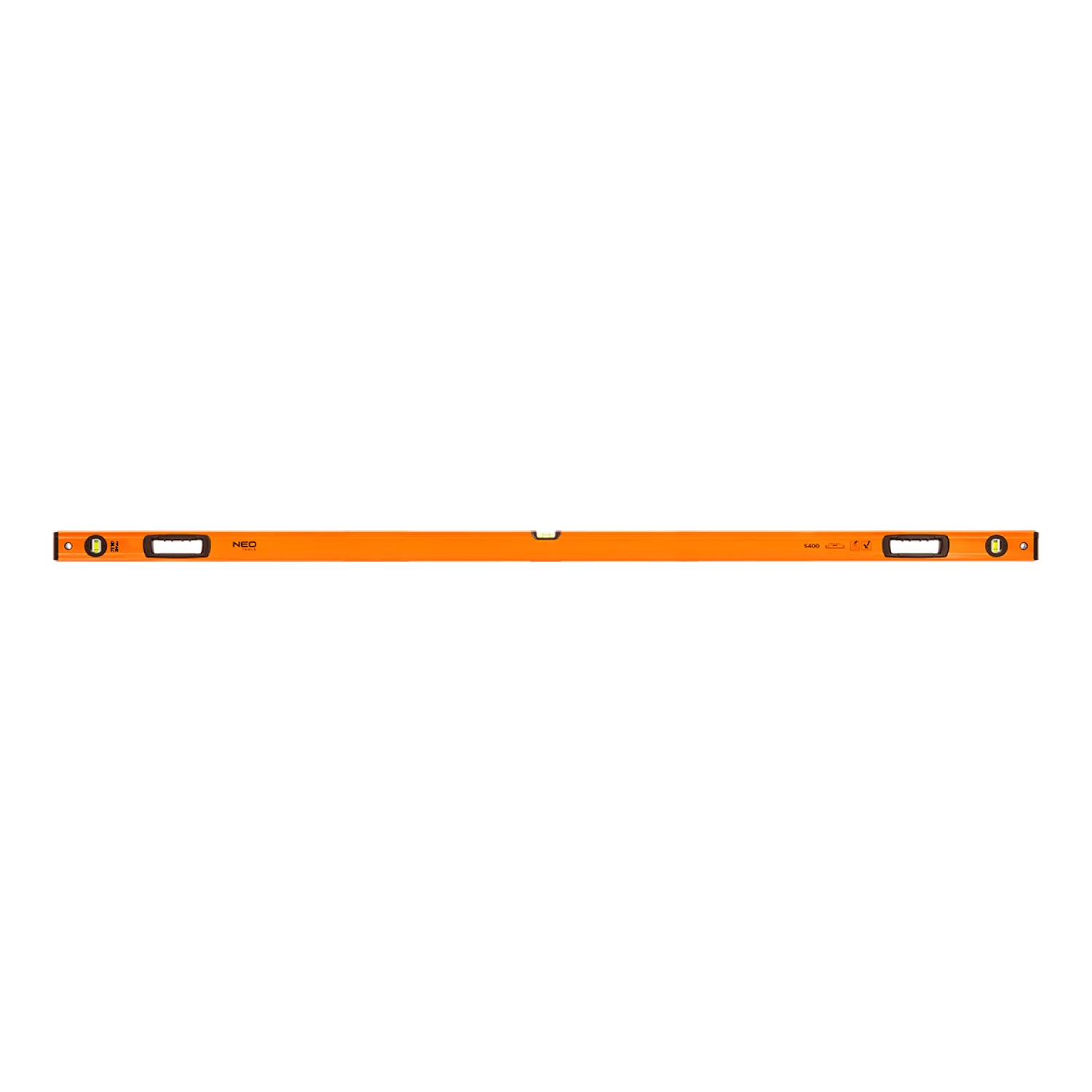 NEO Vízmérték 200cm, alu, 3 libella, 1 fogantyú, S400, min. rendelés: 3db