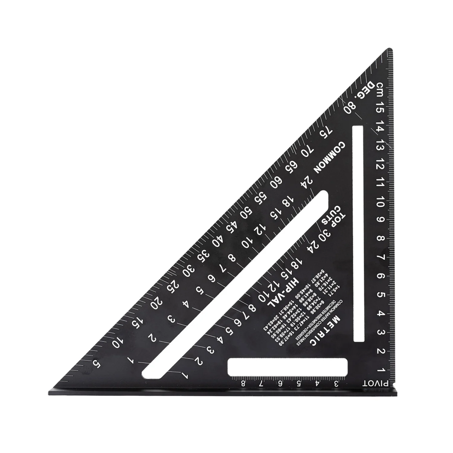 NEO Talpas derékszög, alumínium, 45 fokos szárral, mérőskálával, 183mm