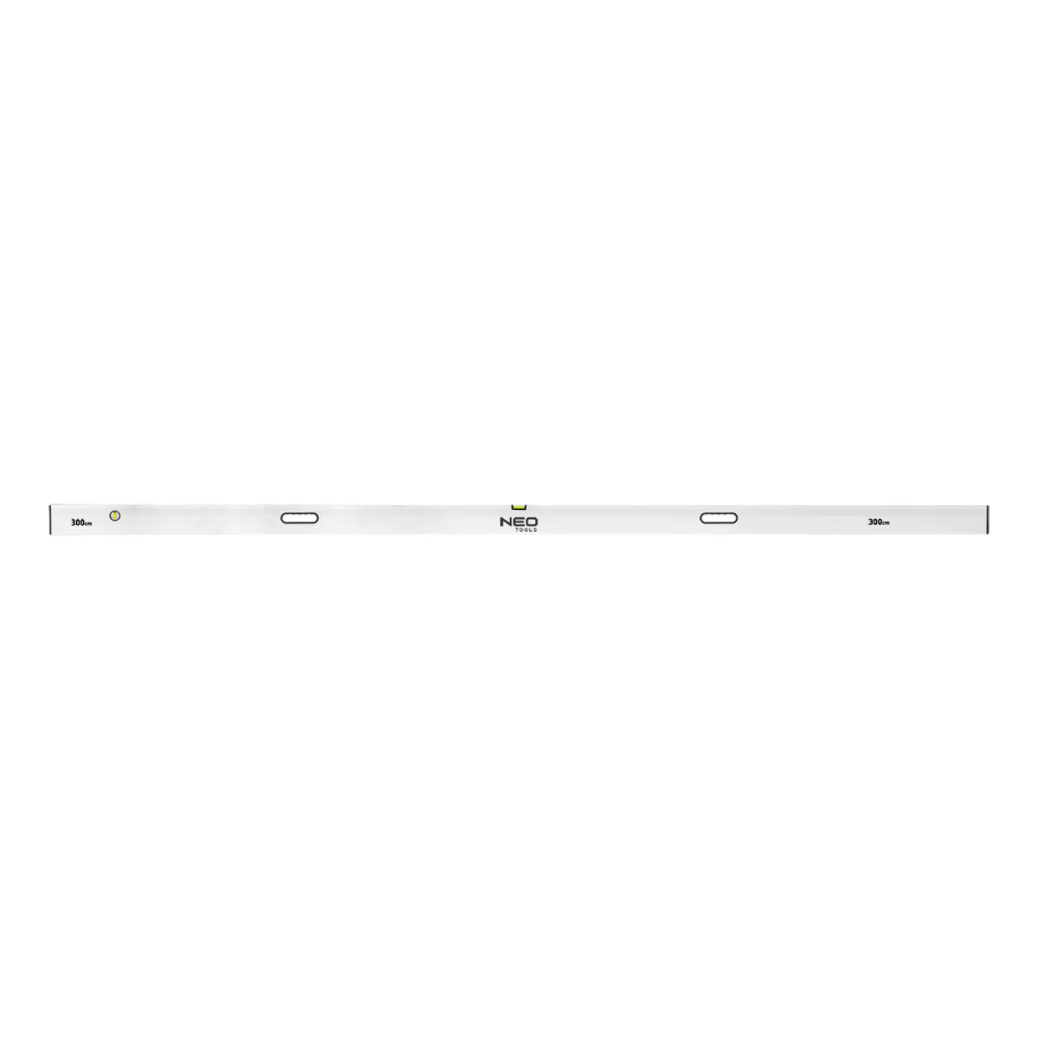 NEO Ölesléc 300cm- 2 libella, vízszintes, függőleges, 2 fogantyú, min. rendelés: 3db
