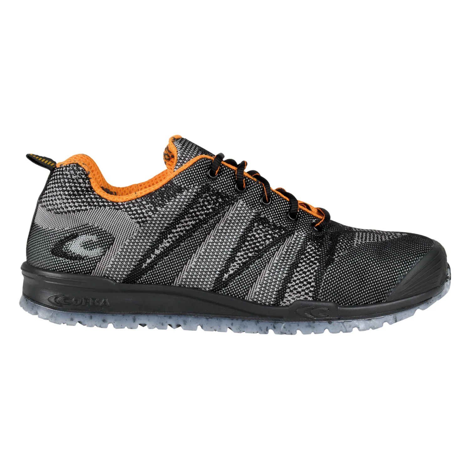 Cofra fluent BLACK/ORANGE S1PS FO SR védőcipő S1PS