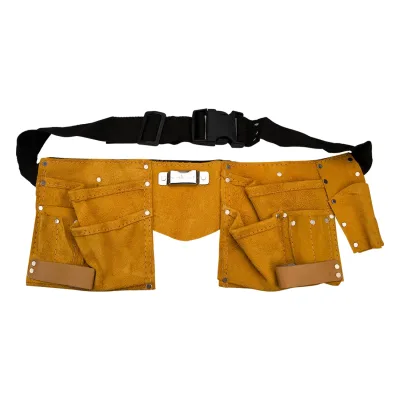 Top Tools Szegtáska bőr dupla szerszámos táská