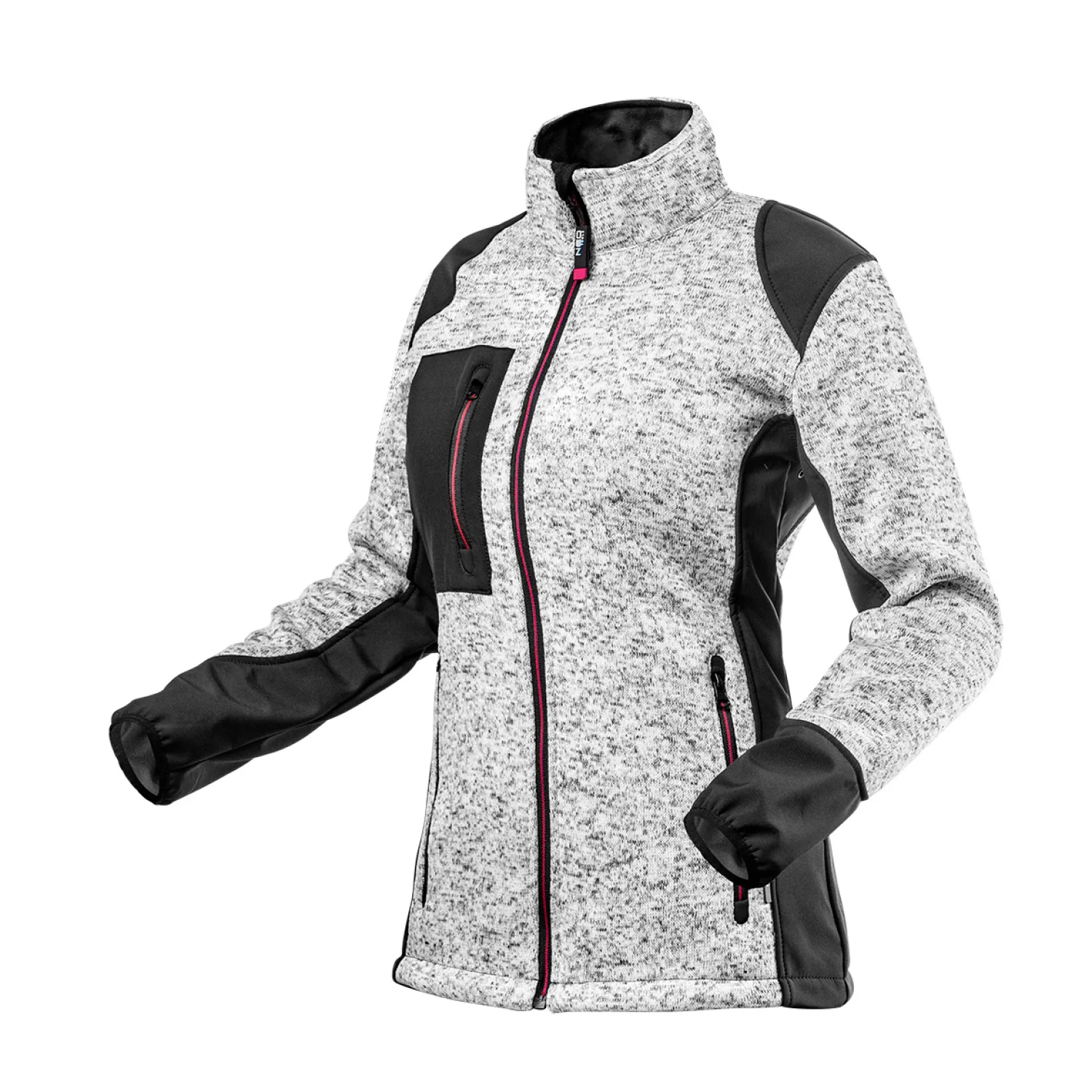 NEO Női Kötött munkavédelmi kabát, softshell betétekkel, XXL