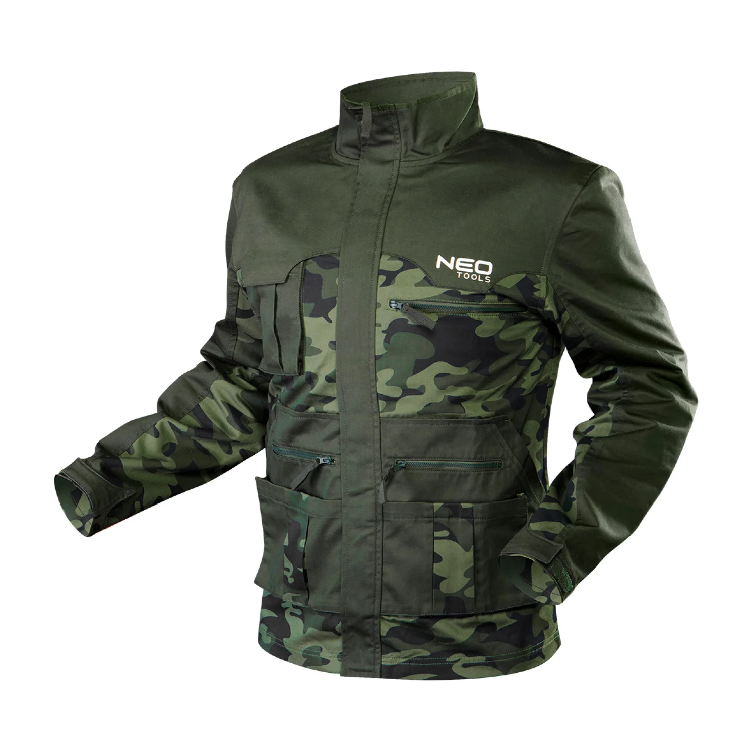 NEO Terepmintás munkavédelmi kabát CAMO, 60% pamut, 40% polyester, 255 g/m2