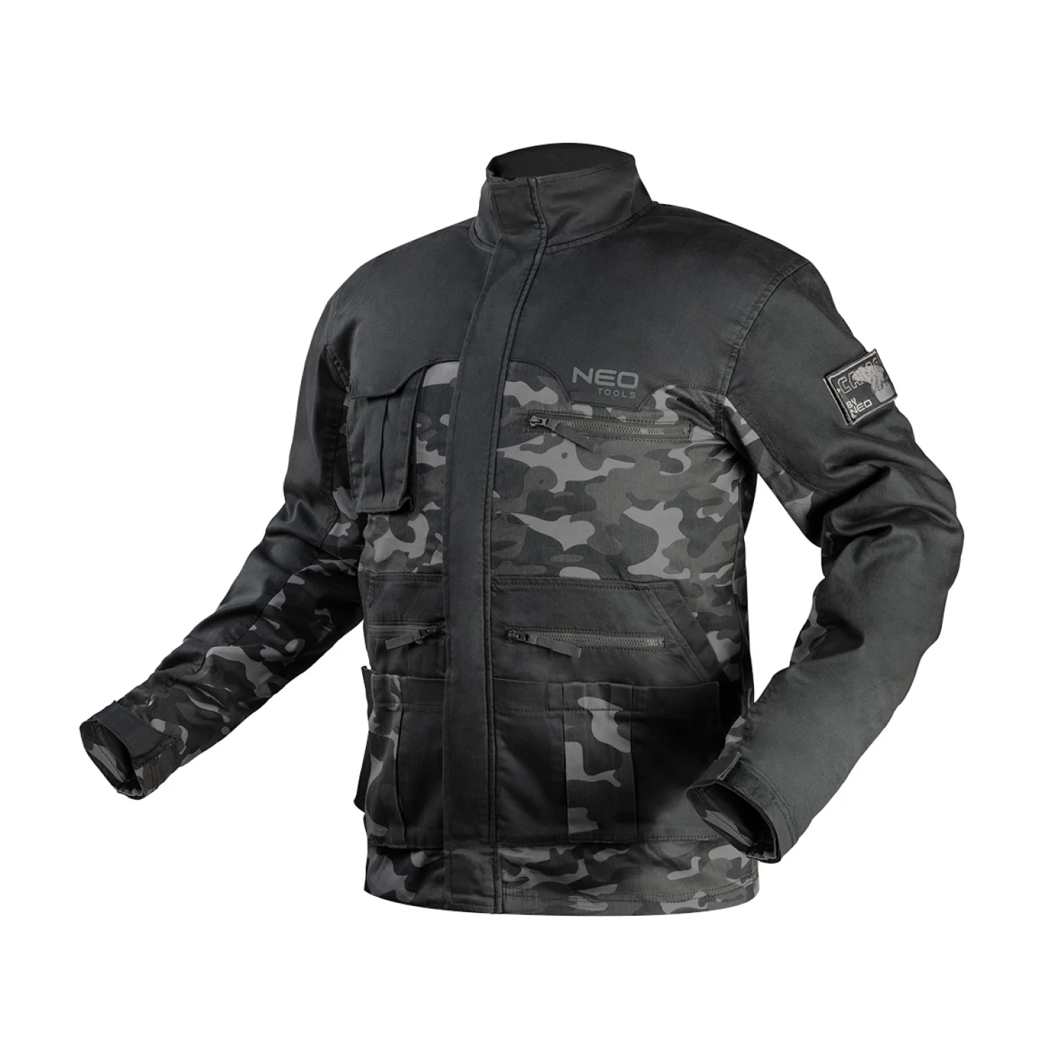 NEO Terepmintás munkavédelmi kabát CAMO Urban, 60% pamut, 37% poliészter, 3% elasztán
