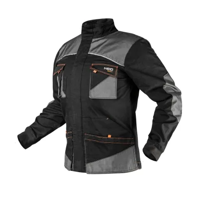 NEO Karcsúsított(slim fit) munkavédelmi kabát, HD, 60% pamut, 37% polyester, 3% elasztán, 285 g/m2 kabátok és