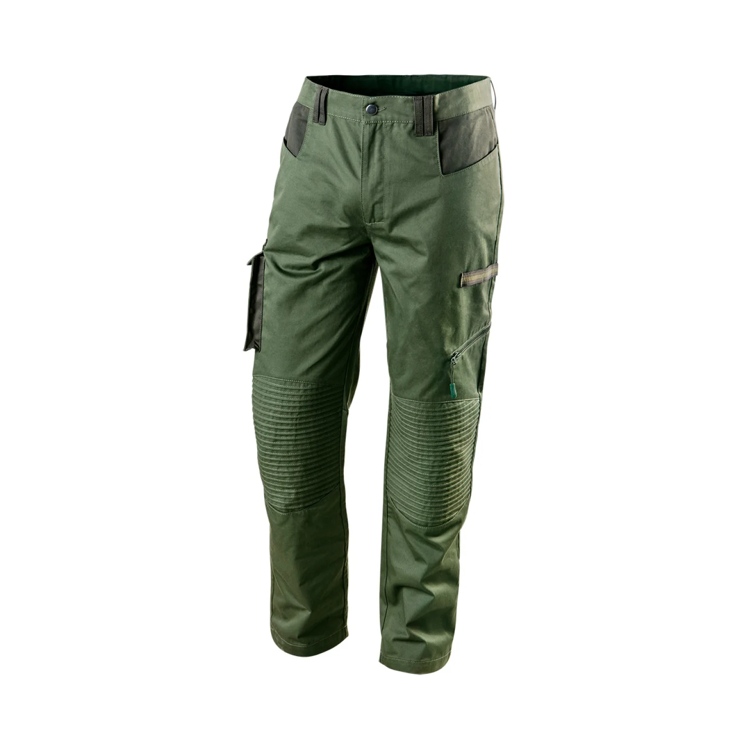 NEO Olíva munkásnadrág, CAMO, 60% pamut, 40% polyester, 255 g/m2