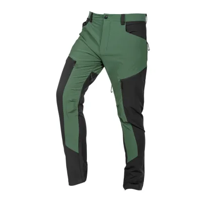 NEO Munkásnadrág Outdoor, 4 irányú sztreccs, zöld-szürke