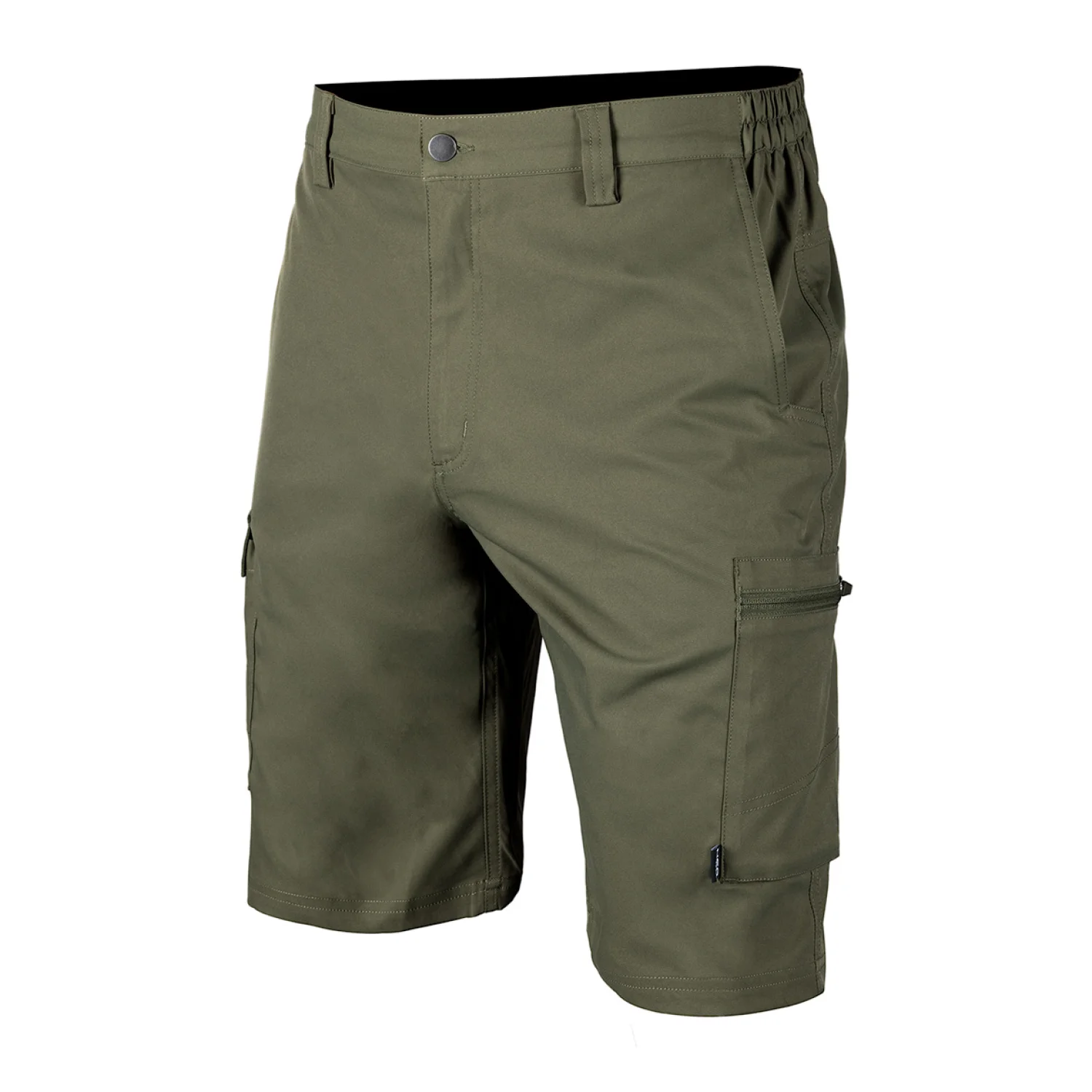 NEO Munkás rövidnadrág Mix&Match 2 irányú sztreccs anyag, 185g/m2, zöld