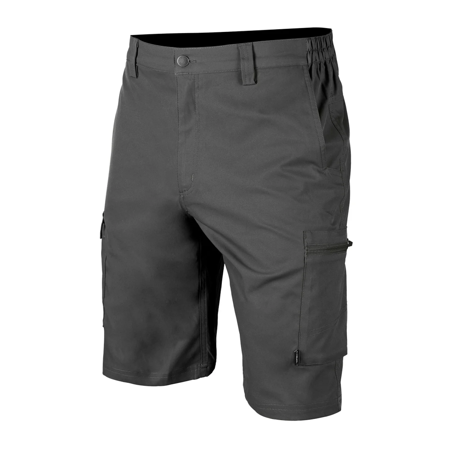 NEO Munkás rövidnadrág Mix&Match 2 irányú sztreccs anyag, 185g/m2, szürke