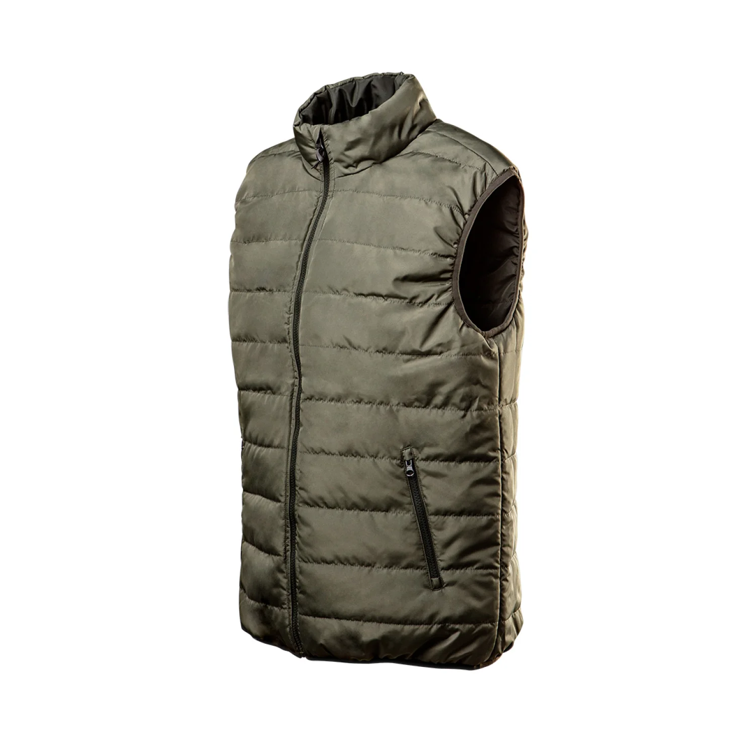 NEO Kifordítható olíva munkavédelmi mellény, CAMO, 100% poliészter, 80g/m2
