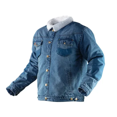 NEO Farmer munkavédelmi kabát, Denim, béléssel kabátok és