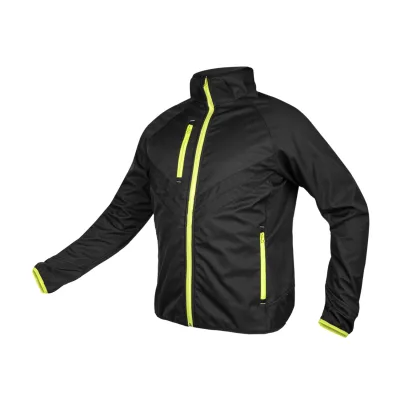 NEO Softshell munkavédelmi kabát, fekete-sárga kabátok és
