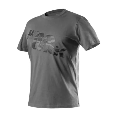 NEO Munkavédelmi póló, feliratos, szürke, CAMO, 100% pamut, 180g/m2