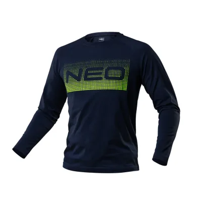 NEO Munkavédelmi póló, Premium, hosszú ujjú, márkajelzéssel