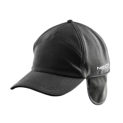 NEO Fűlvédős baseball munkasapka, baseball, polyester, szürke