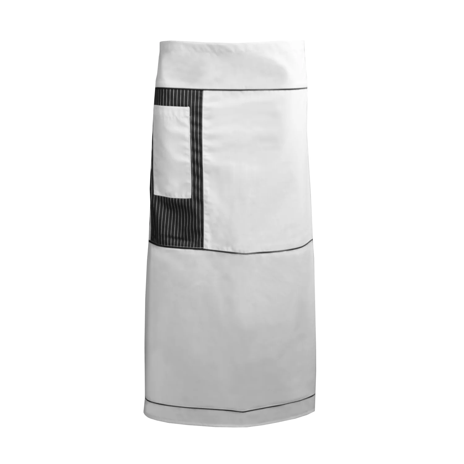 Lacuna ADRIATIC Black apron long half line Black