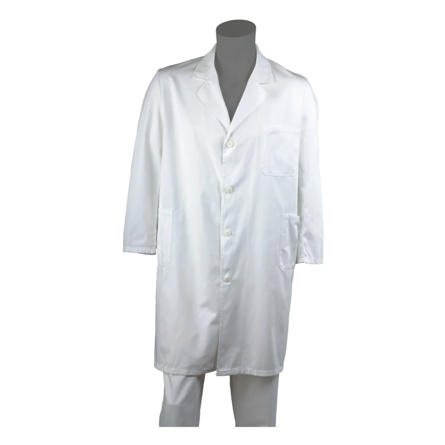 Lacuna GASTRO man working coat-white White