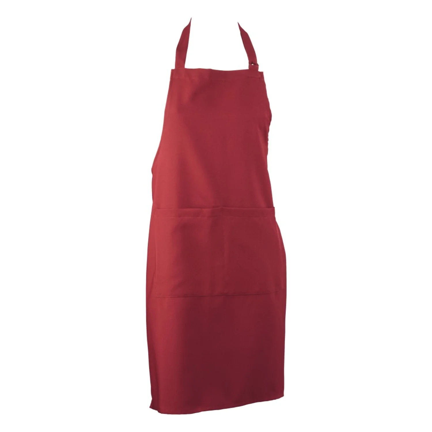 Lacuna Apron for waiters over neck, green Dark red