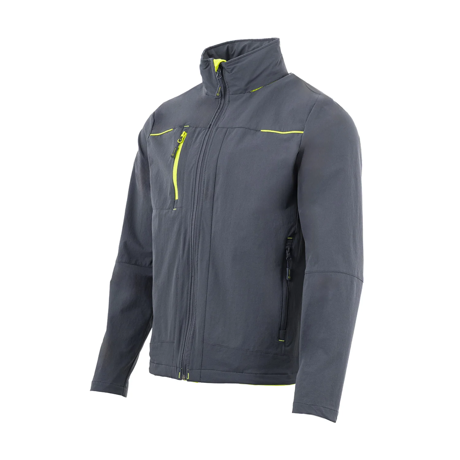 Lacuna Work jacket MOVE FLEX black Grey