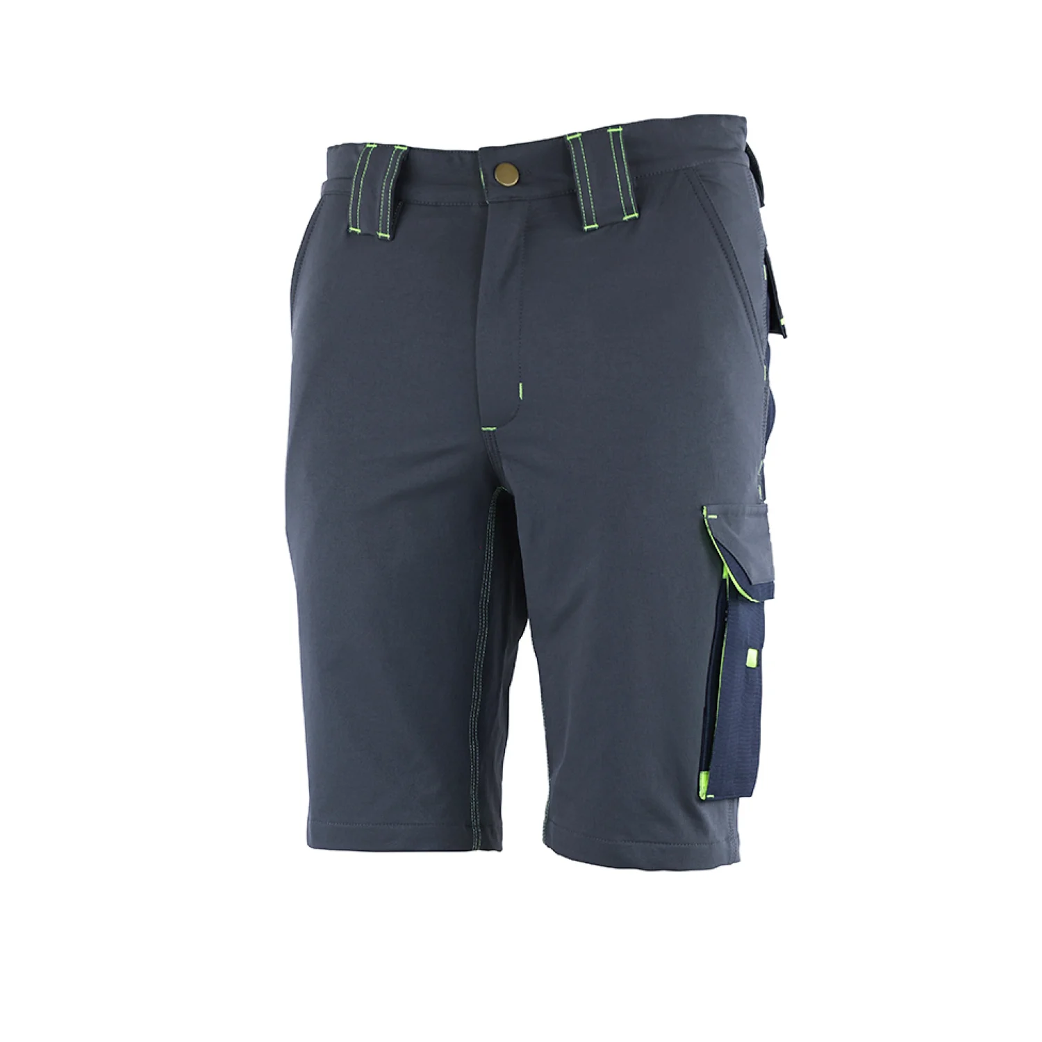 Lacuna Work short trousers MOVE FLEX black Grey