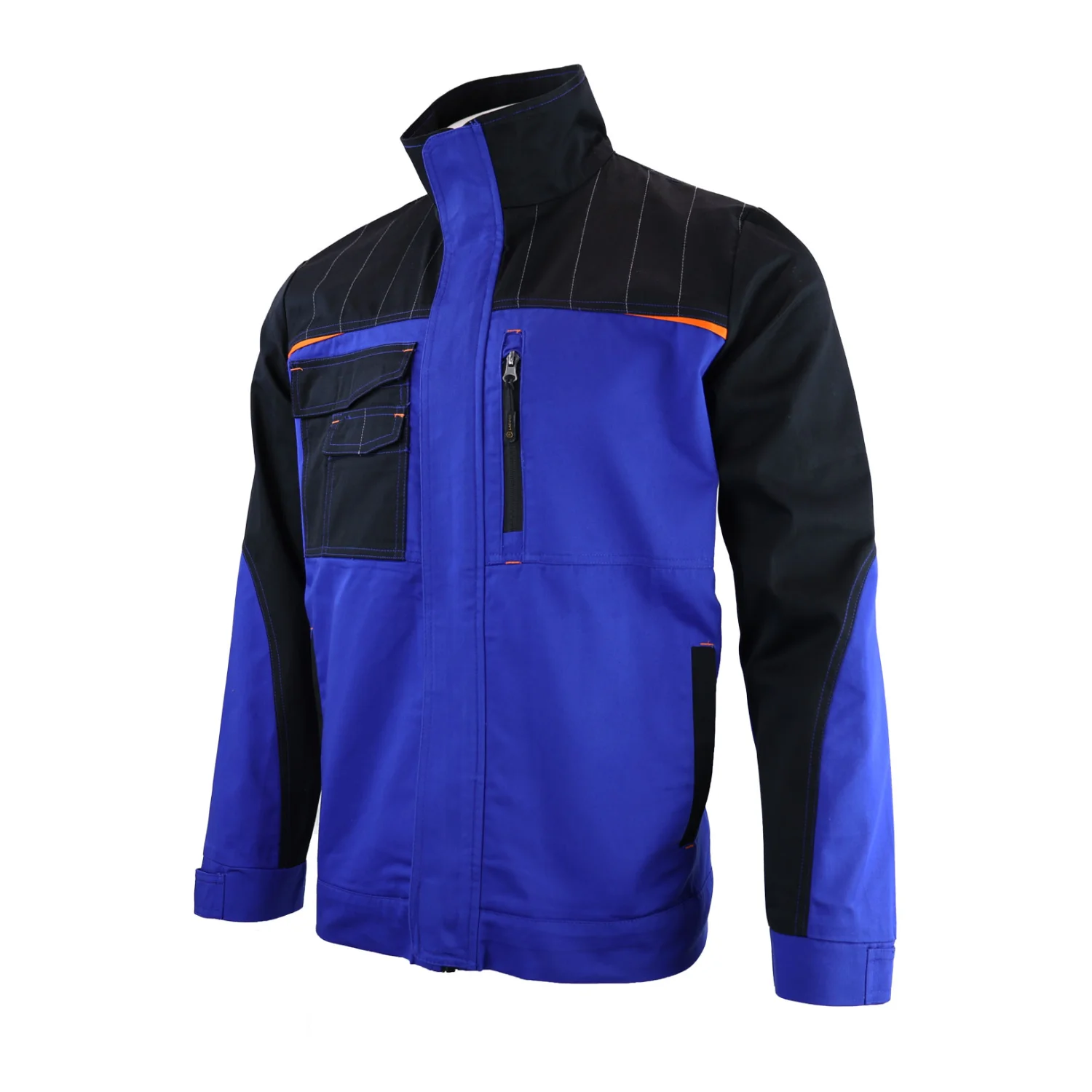 Lacuna Work jacket NORTH TECH white Royal blue