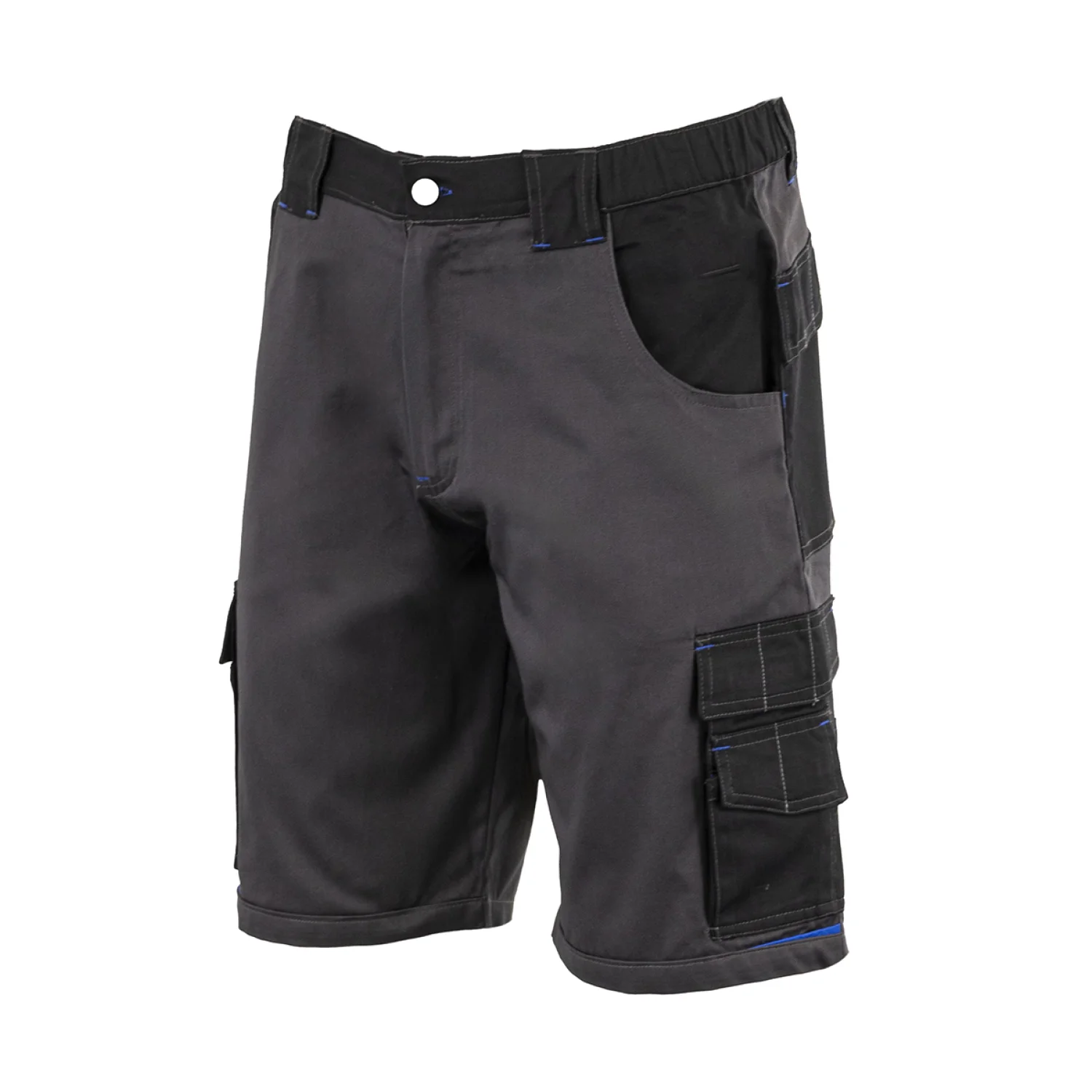 Lacuna Work short trousers NORTH TECH white Grey