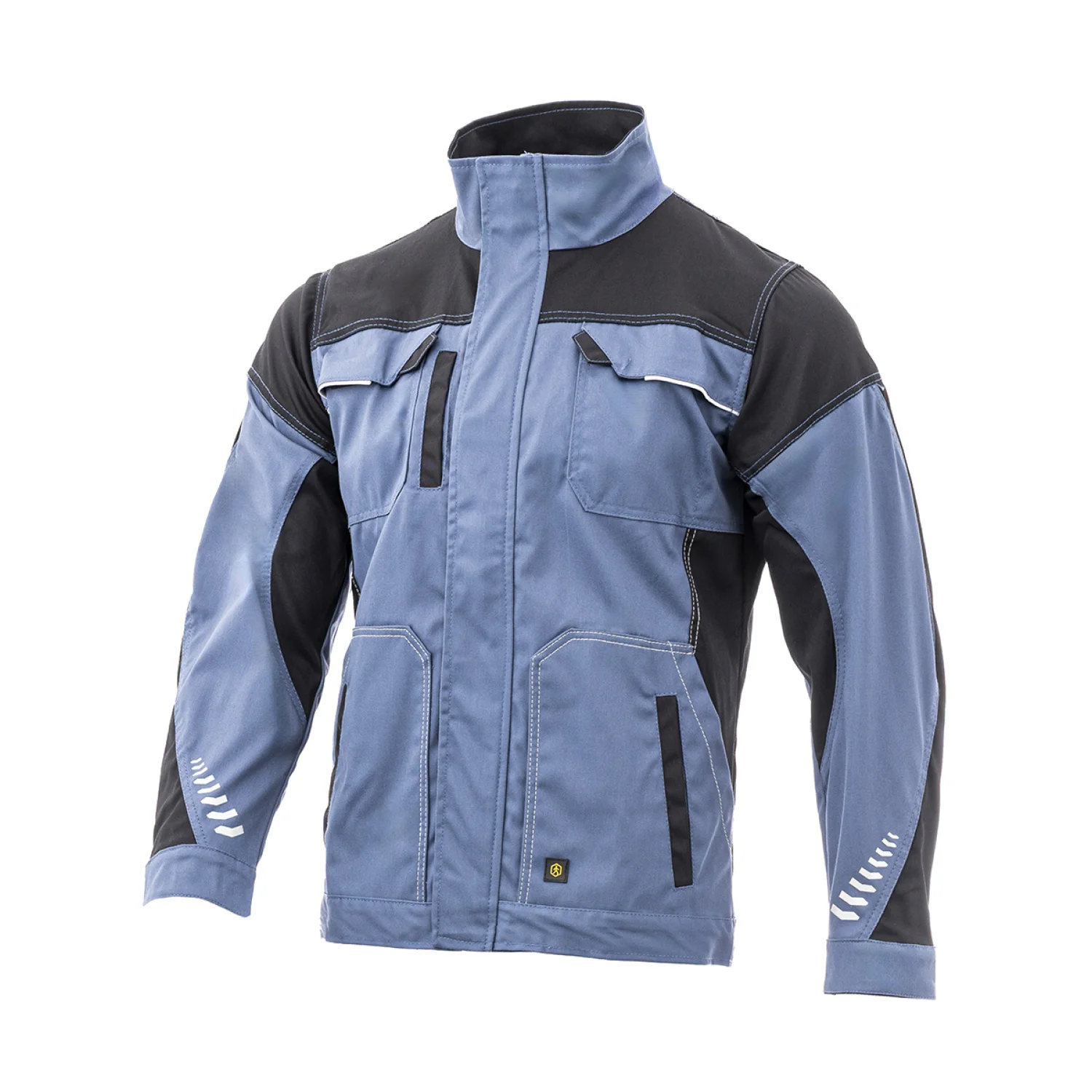 Lacuna Work jacket PACIFIC FLEX grey Petrol blue