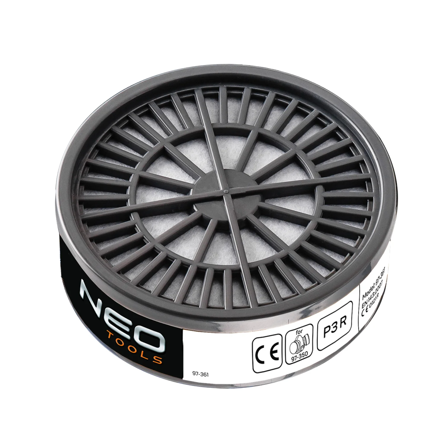 NEO Szűrő, Class P3 R, por és kis részecskék elleni védelem, 97-350-hez