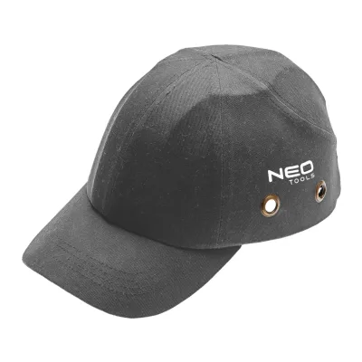 NEO Munkavédelmi baseball sapka, merevítettl, szürke, CE