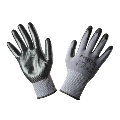 NEO Munkakesztyű nitril bevonatú nylon, 4131x, 8", min. rendelés: 5pár