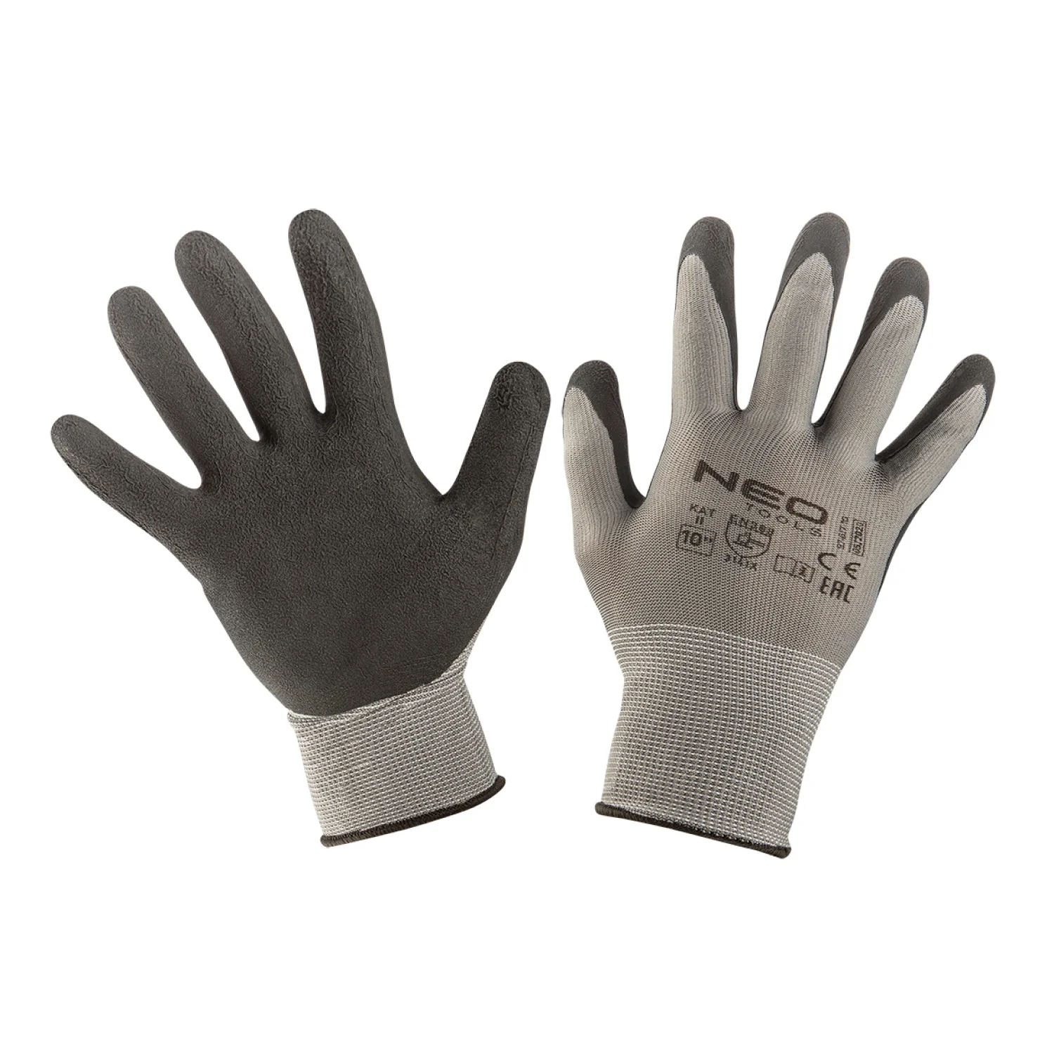 NEO Munkakesztyű latex bevonatú nylon, 3141x, 10", min. rendelés: 5pár