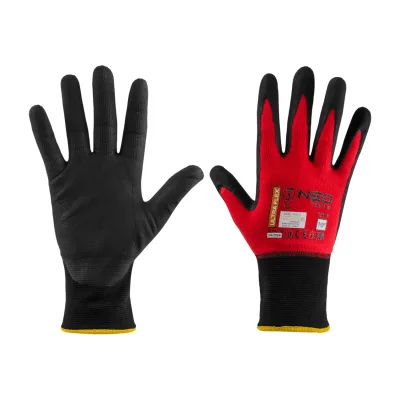 NEO Munkakesztyű ultraflex, nylon-spandex, polimetilnitril (hab) bevonattal, 4131x, 10"