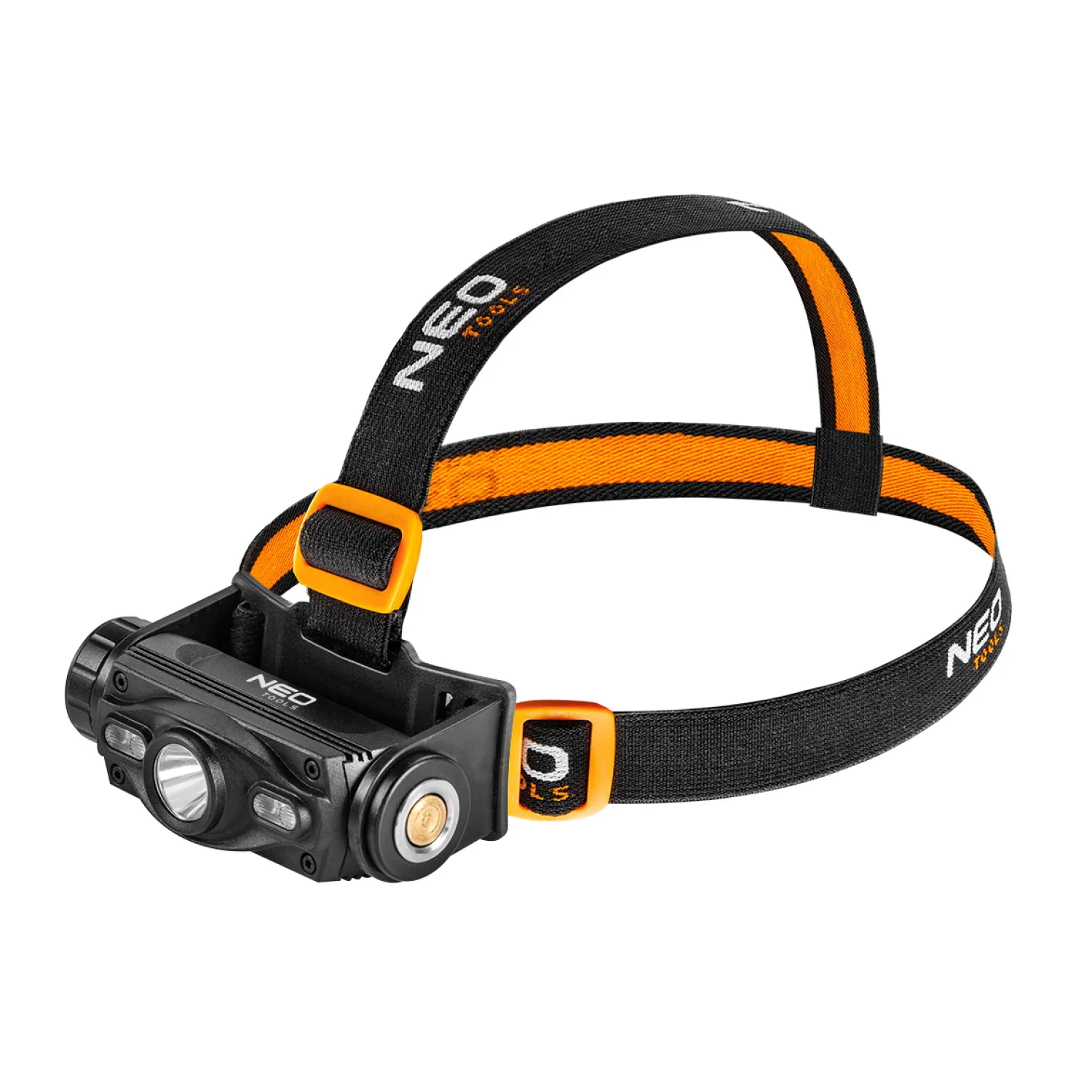 NEO Fejlámpa + zseblámpa 2az1-ben, tölthető, USB 1000lum, CREE LED, 10W