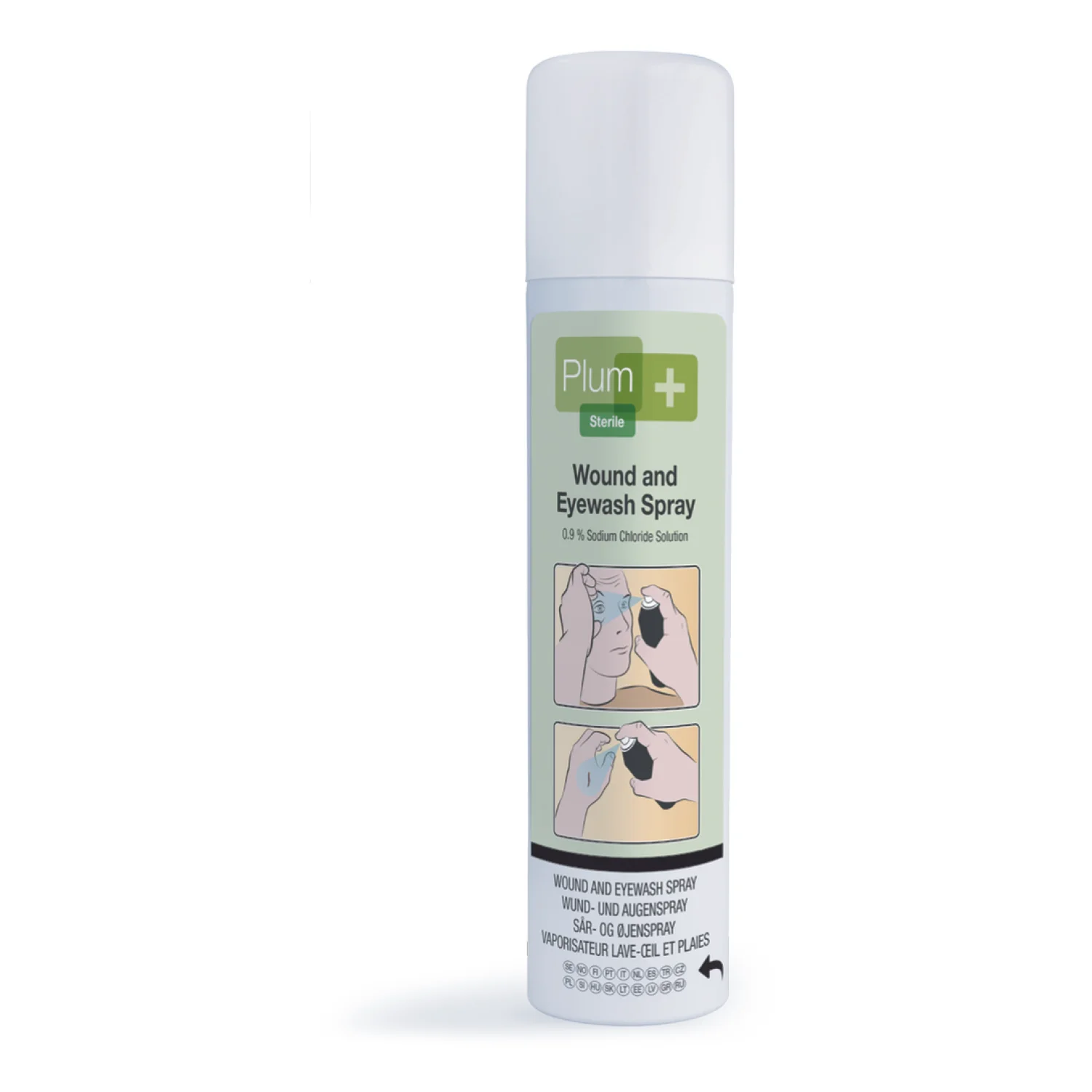 PLUM 4554 Spray Wound and Eyewash 250ml