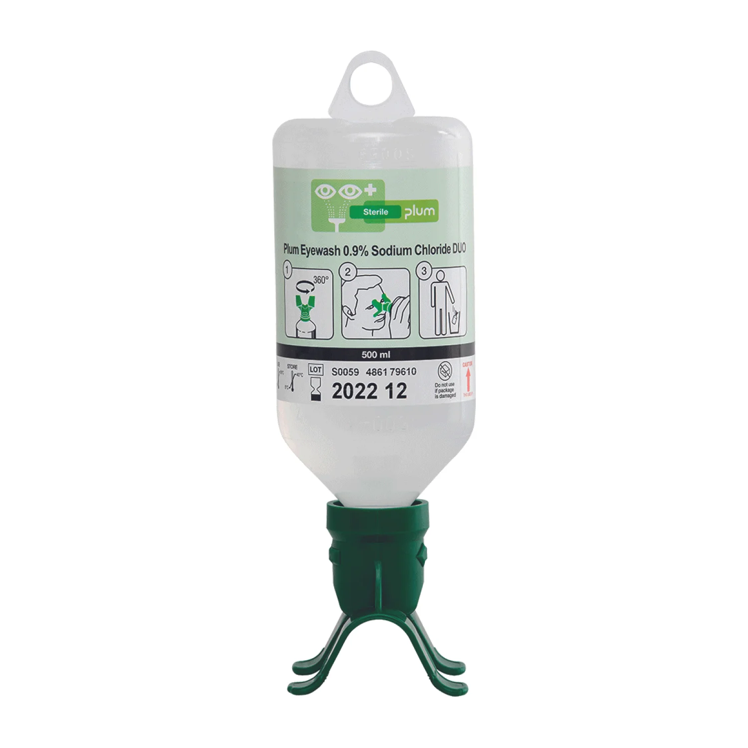 PLUM 4861 szemkimosó NaCL 500ml Duo