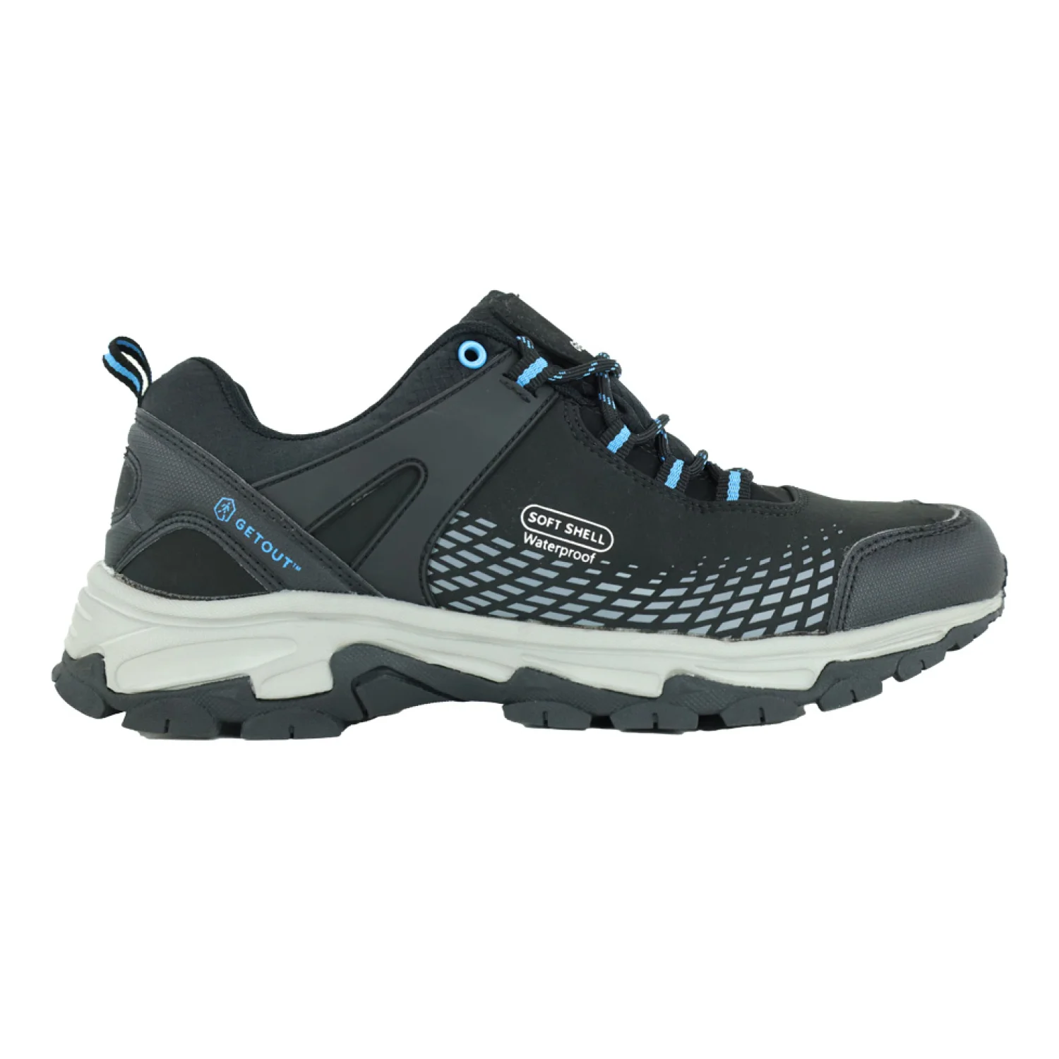 Lacuna Waterproof shoes MOSOR, blue/black
