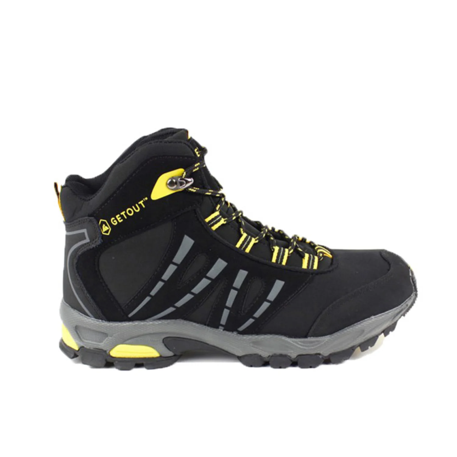 Lacuna Softshell shoe PHYLON high, black