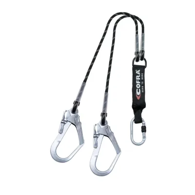 COFRA Medford 1.5m 1db(ASSORB+CORD) dupla kampós energiaelnyelő 140 kg terhelhetőséggel félcipő