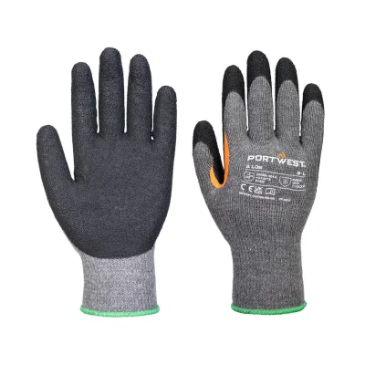 Portwest Grip 10 Latex megerősített hüvelykujjas kesztyű (12 pár)