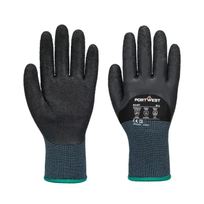 Portwest Cold 13 3/4-ig mártott latex kesztyű