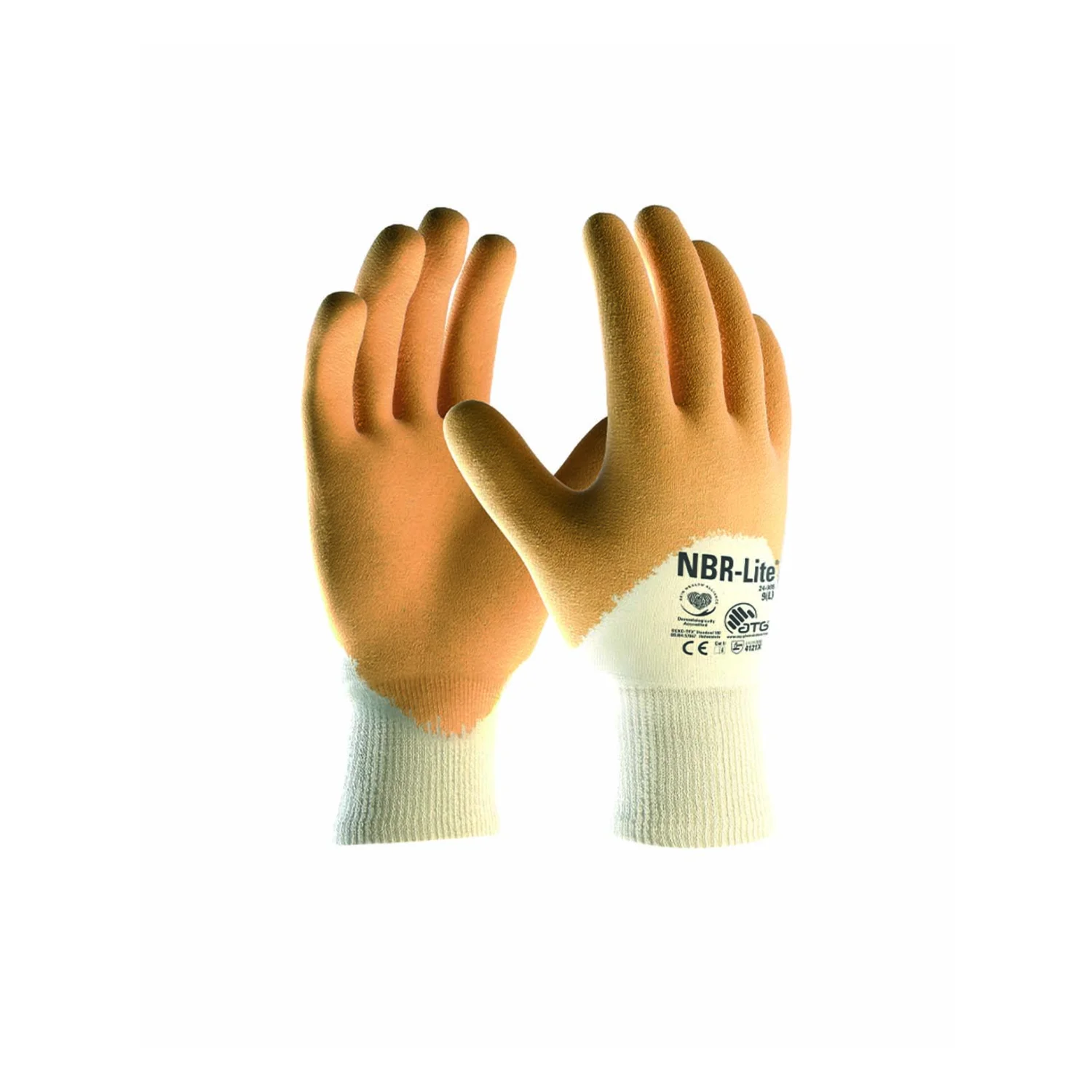 ATG® mártott kesztyű NBR-Lite® 24/34-985 narancssárga