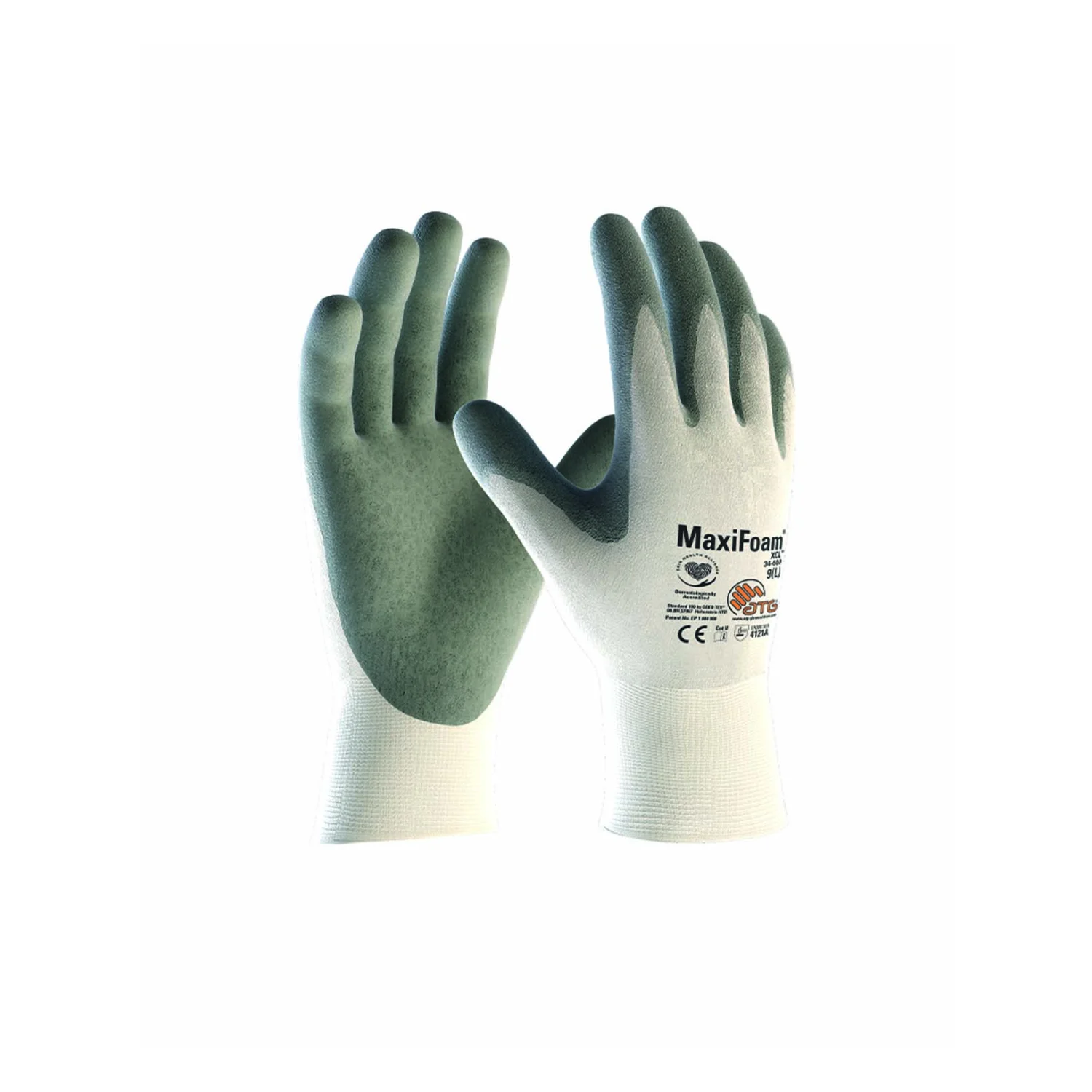 ATG® mártott kesztyű MaxiFoam® XCL™ 34-600 fehér