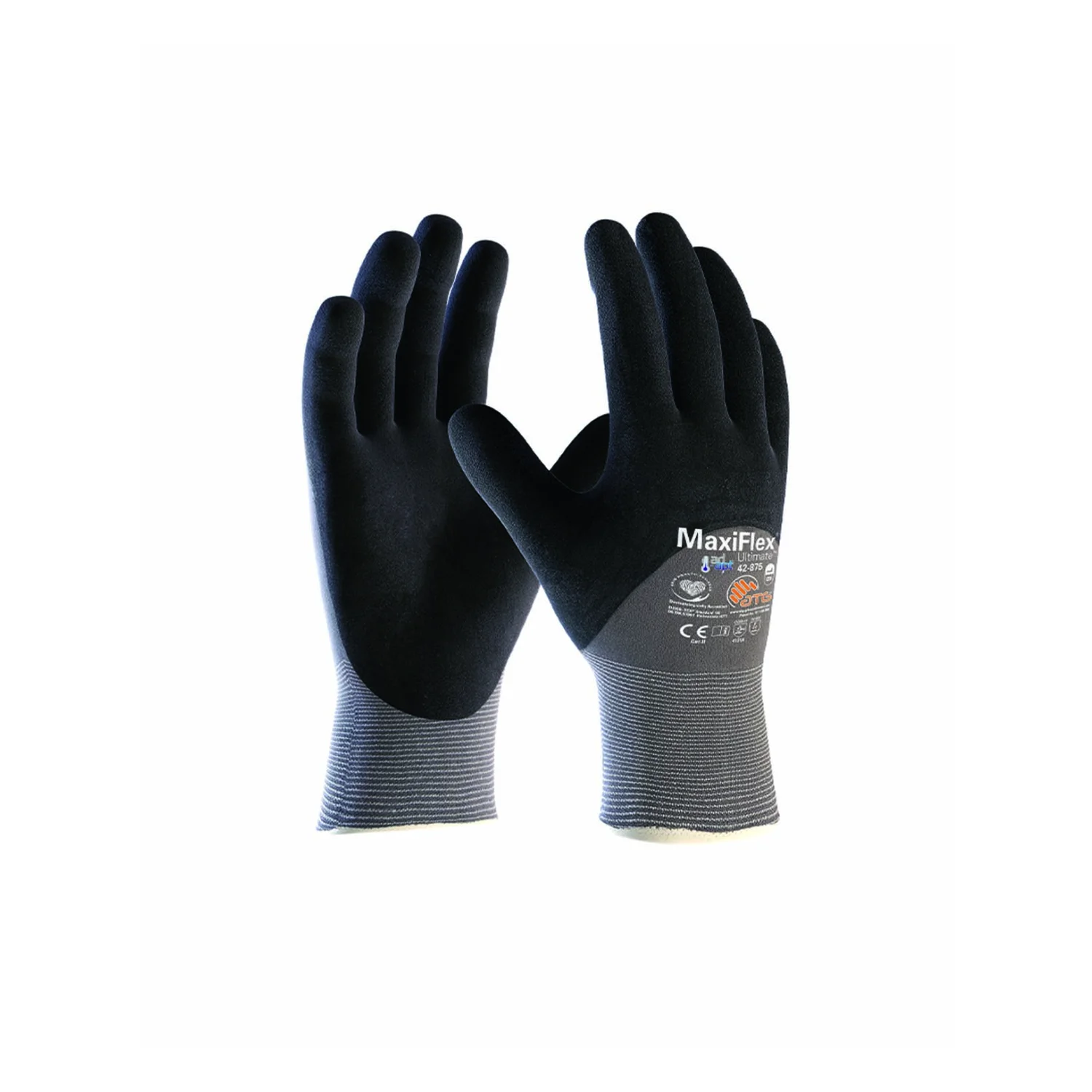 ATG® mártott kesztyű MaxiFlex® Ultimate™ 42-875 szürke