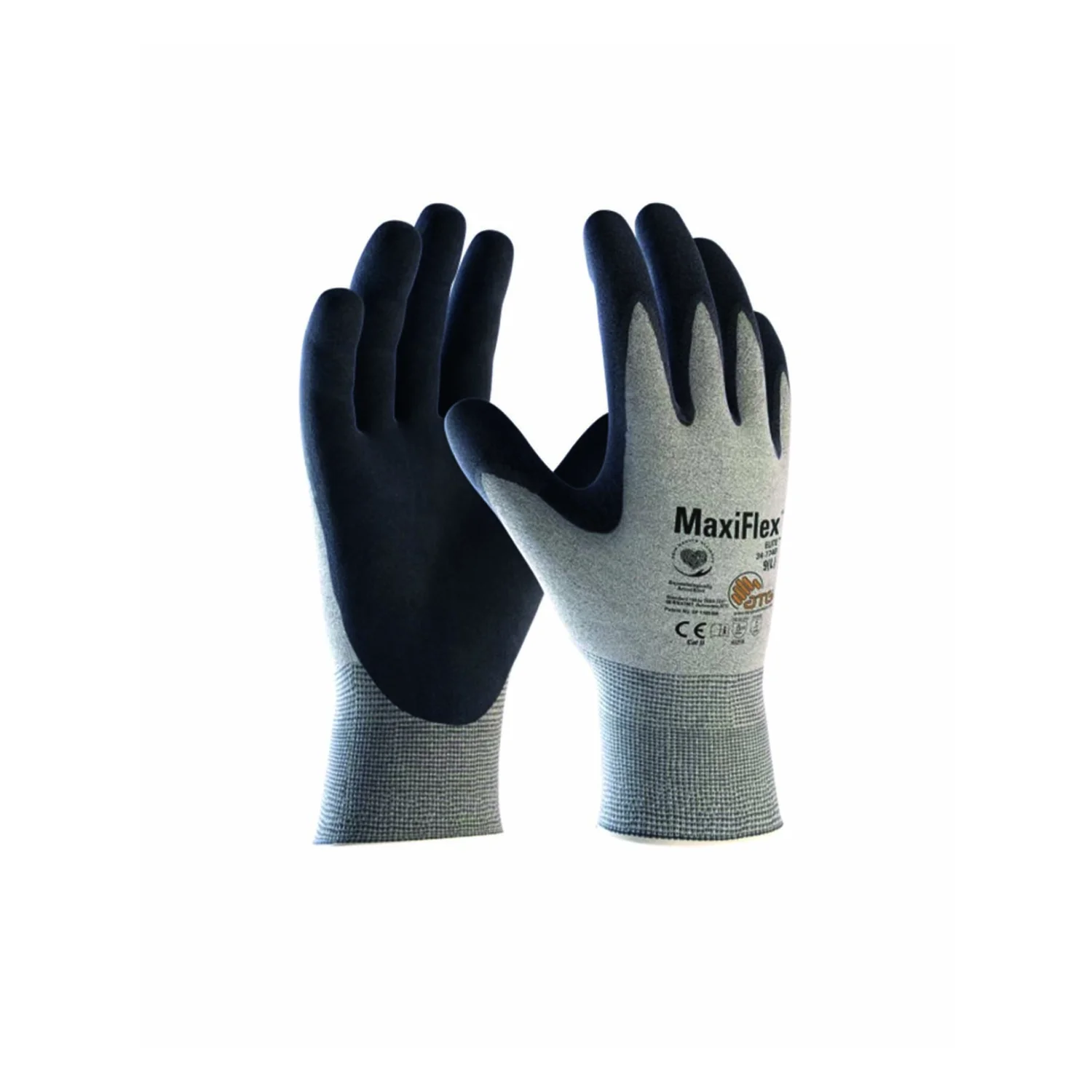 ATG® ESD kesztyű MaxiFlex® Elite™ 34-774B szürke