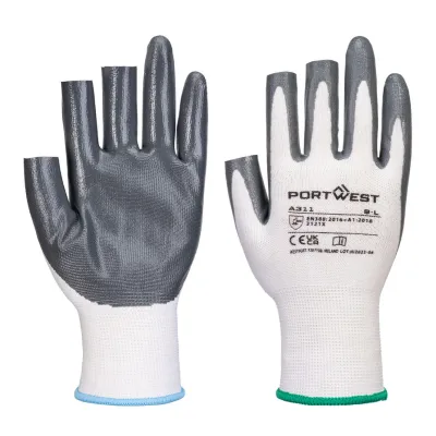 Portwest Grip 13 ujjatlan nitril kesztyű (12 pár)